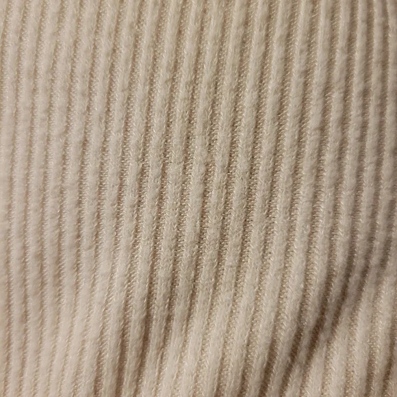 OAK + FORT Cream Ribbed Cardigan - Picture 3 of 4